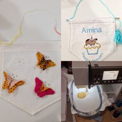 School of Couture - Embroidering, butterflies, flags and more, more, more