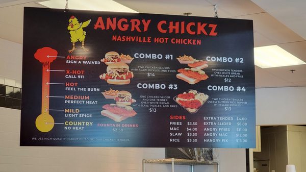 Menu photo 3 Angry Chickz Citrus Heights, CA