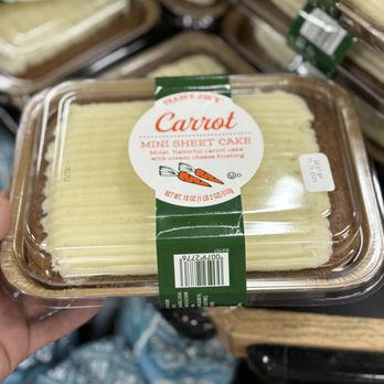 Trader Joe's - Mini carrot sheet cake - Grocery Near Me - Austin, Texas Trader Joe's - Mini carrot sheet cake - Grocery Near Me - Austin, Texas