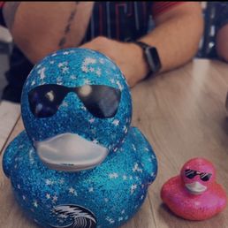 A few prizes from claw machines