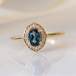 Moonrise Jewelry - Lovely London Blue Topaz