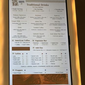 Hakaya cafe - Menu - Coffee & Tea Near Me - Surfside Beach, South Carolina