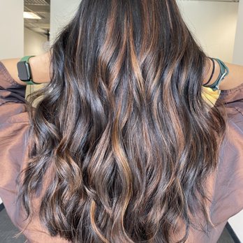 Wisp Salon - Chocolate brown balayage - Hair Salons Near Me - Alexandria, Virginia Wisp Salon - Chocolate brown balayage - Hair Salons Near Me - Alexandria, Virginia