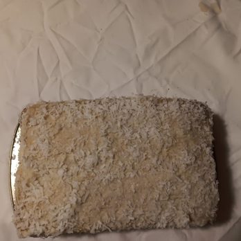 Zees Bees Bakery - Double layer, guava coconut cake - Desserts Near Me Zees Bees Bakery - Double layer, guava coconut cake - Desserts Near Me