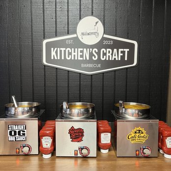 Kitchen’s Craft Barbecue - Self-serve BBQ Sauce Station - Barbeque Near Me - Paramount, California Kitchen’s Craft Barbecue - Self-serve BBQ Sauce Station - Barbeque Near Me - Paramount, California
