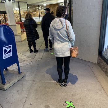 Trader Joe's - X marks the spot! Socially distancing while outside waiting in line. - Grocery Near Me - Pikesville, Maryland Trader Joe's - X marks the spot! Socially distancing while outside waiting in line. - Grocery Near Me - Pikesville, Maryland