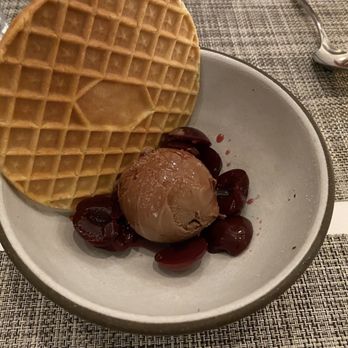Mattina - Choc-Oat Gelato and Cherry Coppetta - Italian Near Me - San Francisco, California