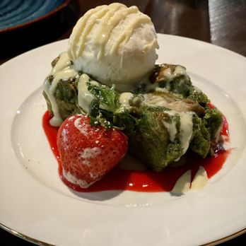 Ki Club - Matcha bread pudding - Asian Fusion Near Me - Urban Honolulu, Hawaii Ki Club - Matcha bread pudding - Asian Fusion Near Me - Urban Honolulu, Hawaii