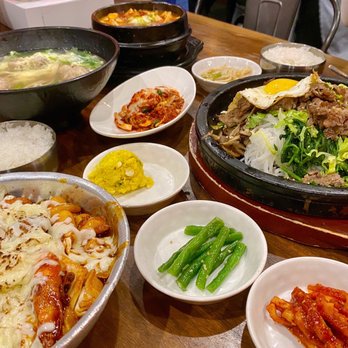 Five Senses - Bi Bim Bap, Hae Mool Cheese Ddukbokki, Kimchi Jjigae Soup, beef Sul Lung Tang Soup - Korean Near Me - New York, New York Five Senses - Bi Bim Bap, Hae Mool Cheese Ddukbokki, Kimchi Jjigae Soup, beef Sul Lung Tang Soup - Korean Near Me - New York, New York