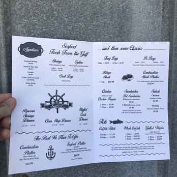 Lash's Restaurant - Menu inside - Seafood Near Me - Rogersville, Alabama