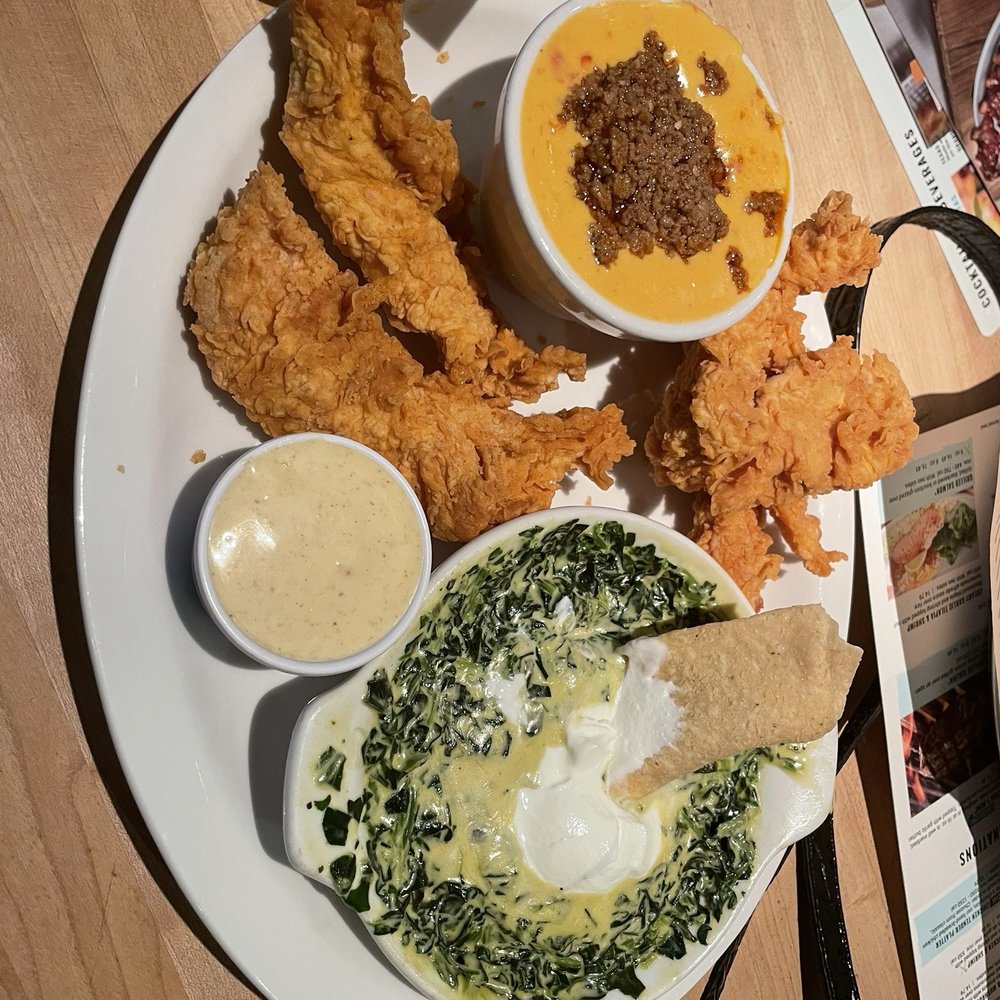 Cheddar's Scratch Kitchen - Cheddars Cheddar's Trio Sampler - Comfort Food Near Me - Omaha, Nebraska Cheddar's Scratch Kitchen - Cheddars Cheddar's Trio Sampler - Comfort Food Near Me - Omaha, Nebraska
