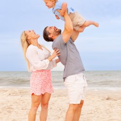 Ron Schroll Photography - Litchfield by the Sea - Family Photo Parents and Son