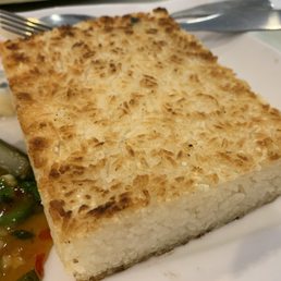 Salmon, Crispy Rice / Chay Ca Salmon Sot