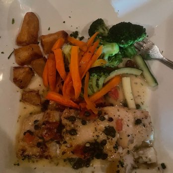 Trattoria Luna - Corvina Piccata - Italian Near Me - Miami, Florida Trattoria Luna - Corvina Piccata - Italian Near Me - Miami, Florida