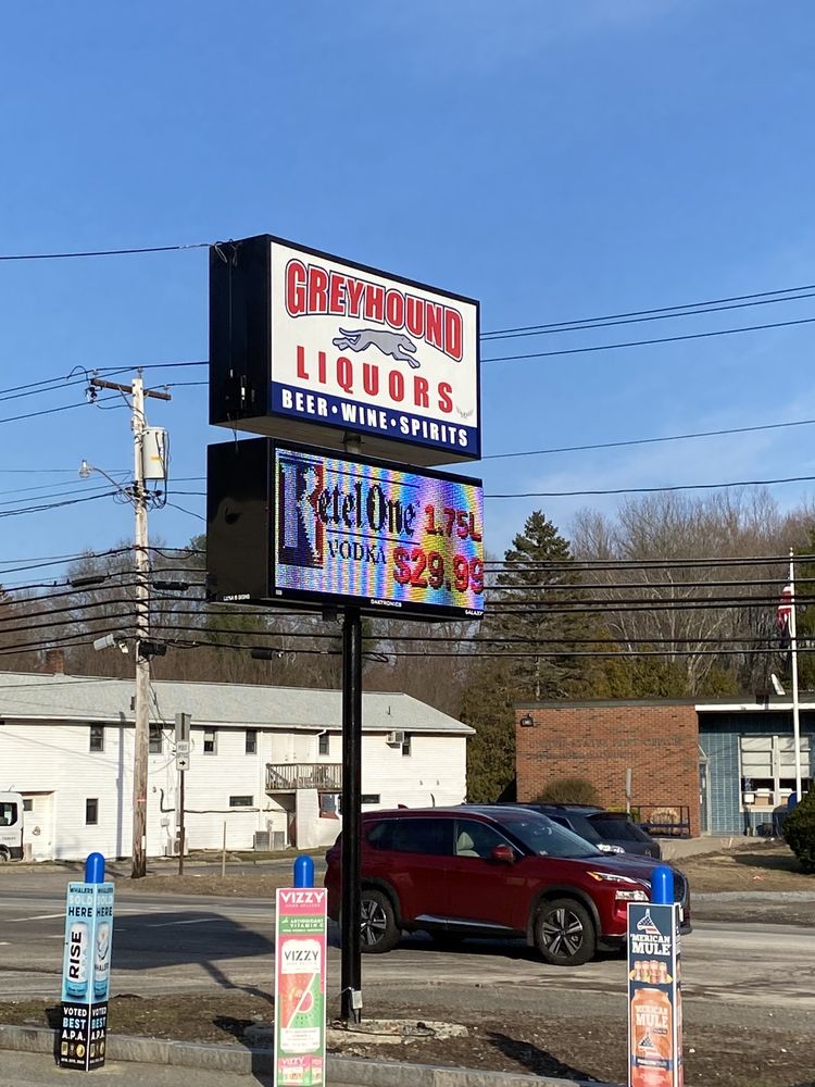 GREYHOUND LIQUORS Updated September 2024 676 Broadway, Raynham, Massachusetts Beer, Wine