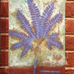 Locals - Copper patina wall art