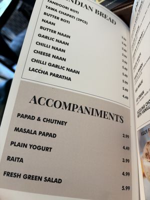 Menu photo 6 Kailash Parbat Santa Clara, CA