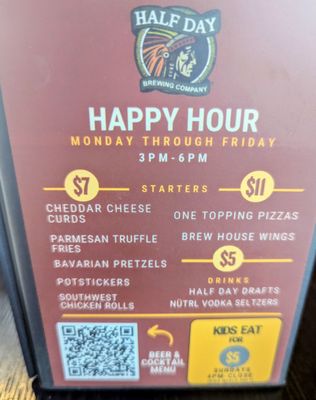 Menu photo 2 Half Day Brewing Lincolnshire, IL