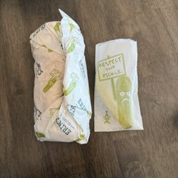 What it came like (pickle in bag) What it came like (pickle in bag)