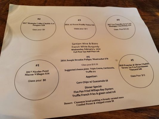 Menu photo 5 Santiam Wine & Bistro Salem, OR
