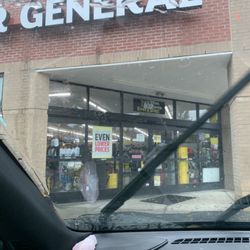 Dollar General - Closed store with lights on
