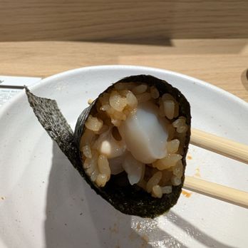 Hand Roll Factory - Scallop Hand Roll, Part of 6 Hand Roll Set, $31 prior to tax - Sushi Bars Near Me - West Covina, California Hand Roll Factory - Scallop Hand Roll, Part of 6 Hand Roll Set, $31 prior to tax - Sushi Bars Near Me - West Covina, California