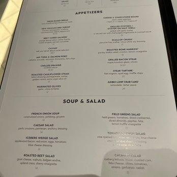 Old Brea Chop House - Appetizer and salad - Steakhouses Near Me - Brea, California