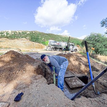 Modern Septic Service - Exposing septic lids. - Septic Services Near Me - El Cajon, California