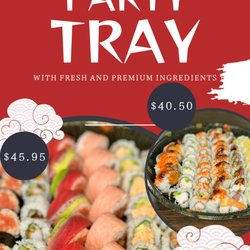 JAF Sushi House - Special Party Tray
Spicy Party Tray $45.95
House Party Tray $40.50