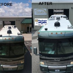 EliteRV - New FlexArmor Roof System with no caulk or sealants to fail....ever!
