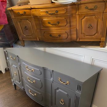 Gresham Kavran Furniture - Refinished china buffet - Furniture Repair Near Me Gresham Kavran Furniture - Refinished china buffet - Furniture Repair Near Me
