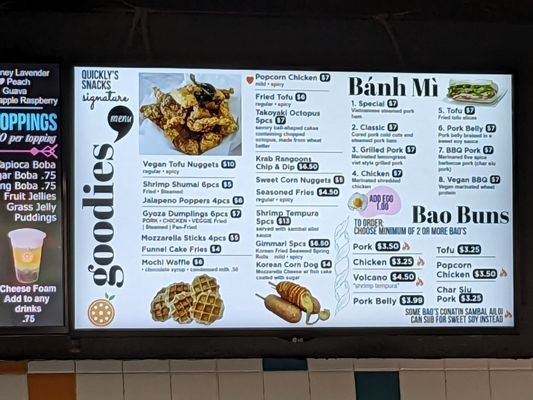 Menu photo 1 Quickly Boba N Snow Orlando, FL Menu photo 1 Quickly Boba N Snow Orlando, FL