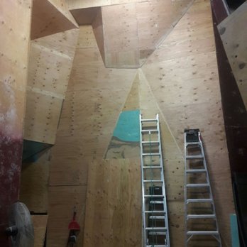 Aesthetic Climbing Gym - New top rope walls under construction - Climbing Near Me - Lake Forest, California