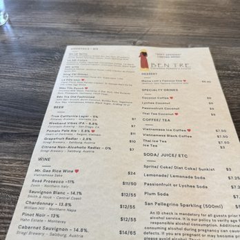 Ben Tre - Menu - Vietnamese Near Me - San Francisco, California Ben Tre - Menu - Vietnamese Near Me - San Francisco, California