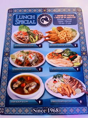 Menu photo 5 El 7 Mares Restaurant Los Angeles, CA Menu photo 5 El 7 Mares Restaurant Los Angeles, CA