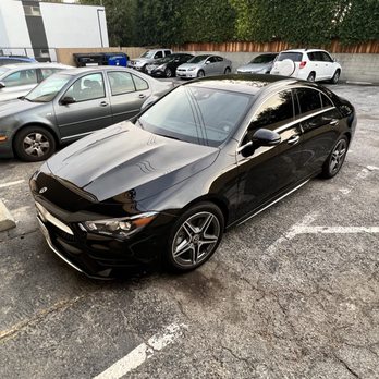 Mercedes Benz C250 AMG tinted by the team.
