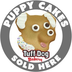 Tuff Dog Bakery - Individual size puppy cake. They come frozen, ready to thaw and eat.