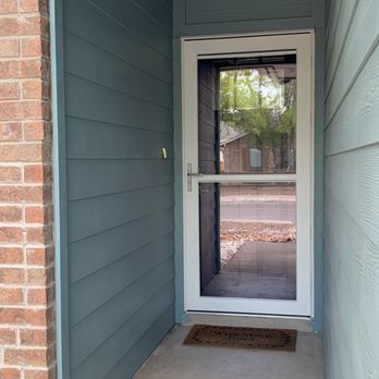 Premium Home Remodels - New storm door. - Painters Near Me Premium Home Remodels - New storm door. - Painters Near Me