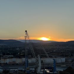 Roma Cruise Terminal - Sunrise at the cruise terminal