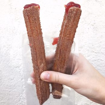 Mr Churro - guava stuffed churro - $3.50 - Bakeries Near Me - Los Angeles, California Mr Churro - guava stuffed churro - $3.50 - Bakeries Near Me - Los Angeles, California