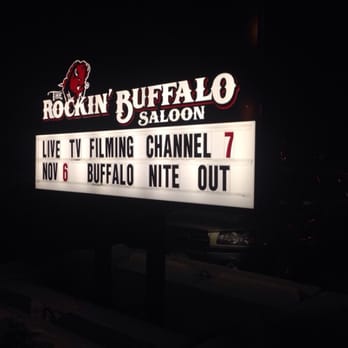 Rockin' Buffalo Saloon - he sign for the restaurant - Bars Near Me - West Seneca, New York Rockin' Buffalo Saloon - he sign for the restaurant - Bars Near Me - West Seneca, New York