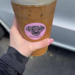 Graham's Coffee Parlor - Creamsicle Iced Latte