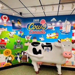 COWS - Inside COW factory area on PEI