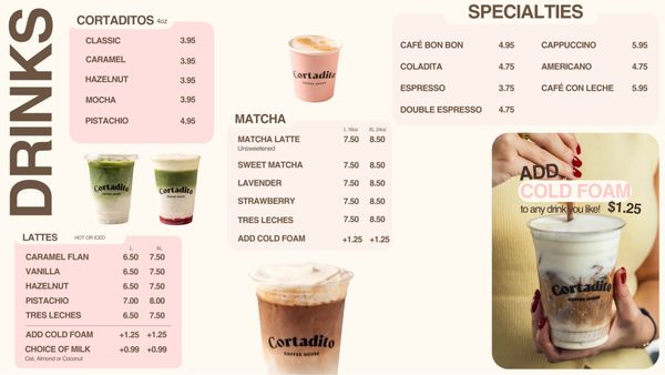 Menu photo 1 Cortadito Coffee House - Brickell Miami, FL