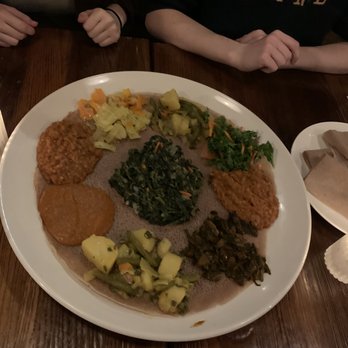 Massawa - vegan platter - Ethiopian Near Me - New York, New York