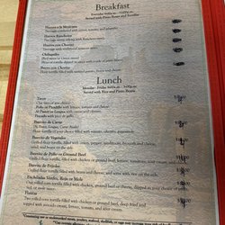 Menu page 2