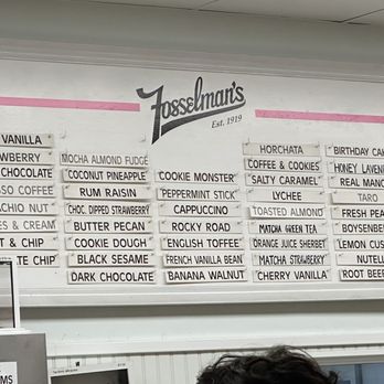 Fosselman's Ice Cream - Ice Cream & Frozen Yogurt Near Me - Alhambra, California Fosselman's Ice Cream - Ice Cream & Frozen Yogurt Near Me - Alhambra, California