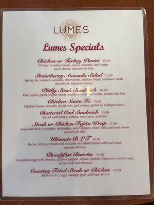 Menu photo 3 Lumes Pancake House Frankfort, IL Menu photo 3 Lumes Pancake House Frankfort, IL