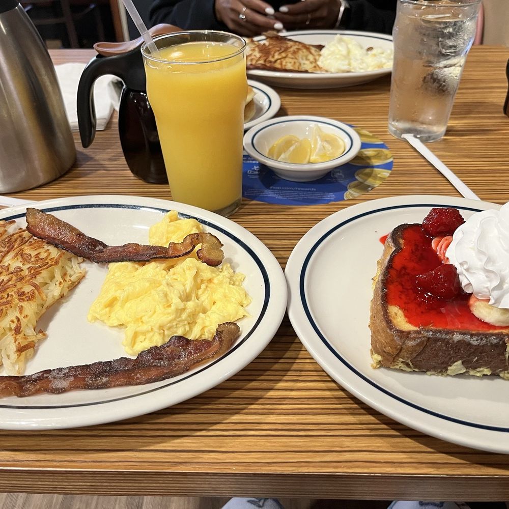 French Toast and pancake combos French Toast and pancake combos