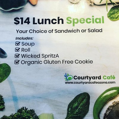 Menu photo 1 Courtyard Cafe Ozona, FL
